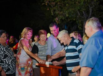 Remodelan el Boulevard del Barrio Eva Duarte de Perón en Pocito