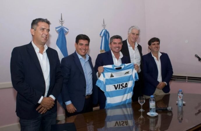 Orrego anunció la llegada de Los Pumas con Inglaterra a San Juan