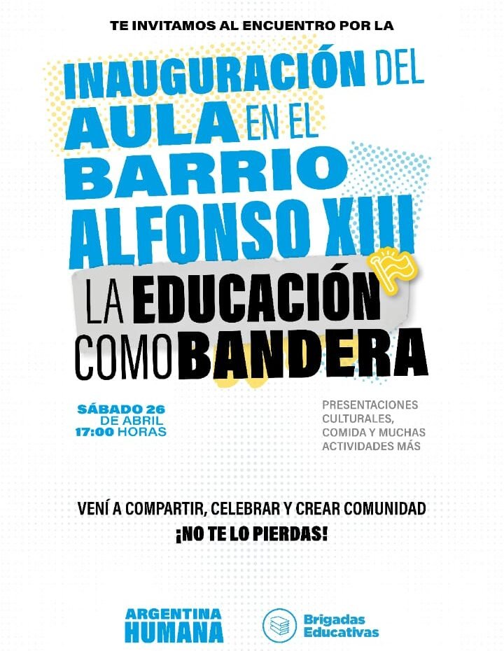 BRIGADAS EDUCATIVAS, SU BANDERA LA EDUCACIÓN