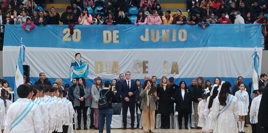 Emotiva Jura de Bandera en el Complejo La Superiora de San Juan