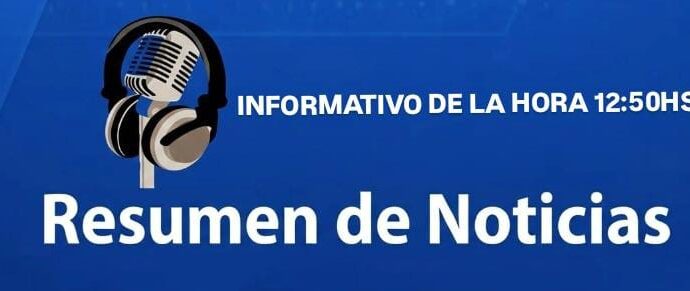 Informativo de las 12:50hs
