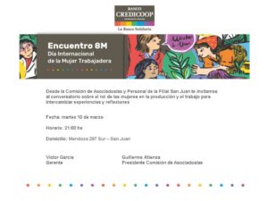 Conversatorio por el día de la mujer