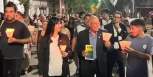 MARCHA DE ANTORCHAS EN DEFENSA DE LA UNIVERSIDAD PÚBLICA