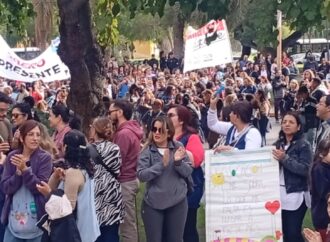 Conflicto docente: paro, marcha, reclamos salariales y tensión con el Gobierno